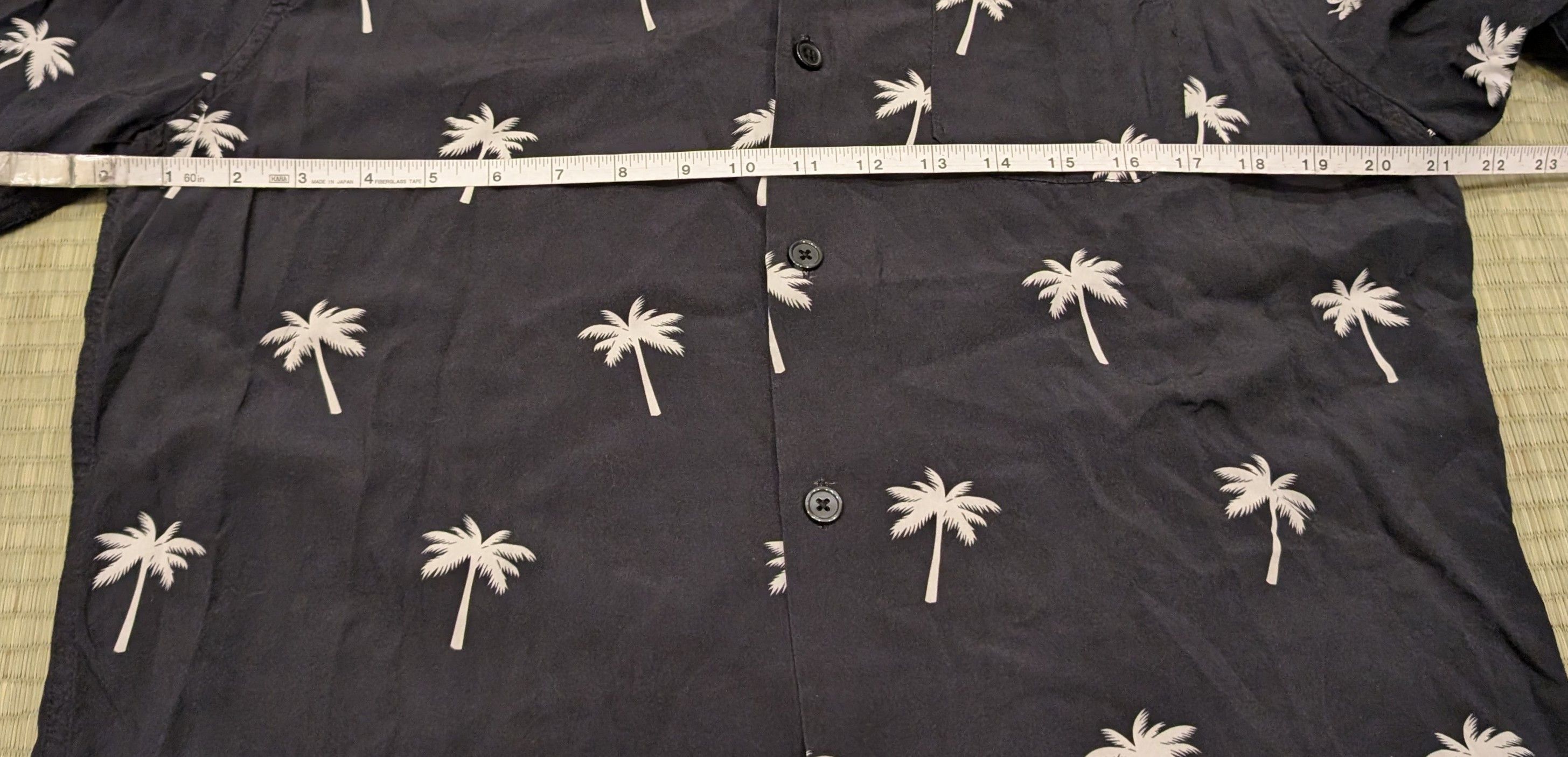 OAS OAS The Cuba Shirt Palm Pattern Size US M / EU 48-50 / 2 - 5 Thumbnail
