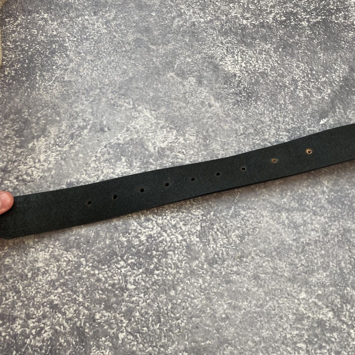 Vintage Vintage Jack Daniel’s Big Logo Leather Streetwear belt Size ONE SIZE - 9 Thumbnail