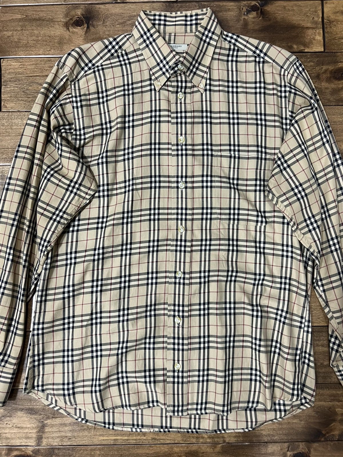Burberry Famous Burberry Shirt Size US M / EU 48-50 / 2 - 3 Thumbnail