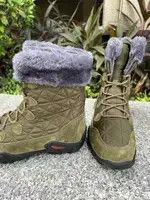 Japanese Brand Warm Winter Men Snow Boots Outdoor Suede Leather Size US 9.5 / EU 42-43 - 5 Thumbnail