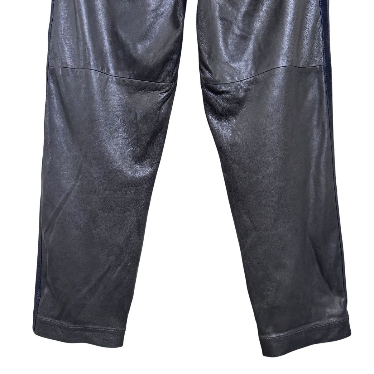 Brunello Cucinelli Brunello Cucinelli Leather Drawstrings Pants Size 29" - 11 Thumbnail