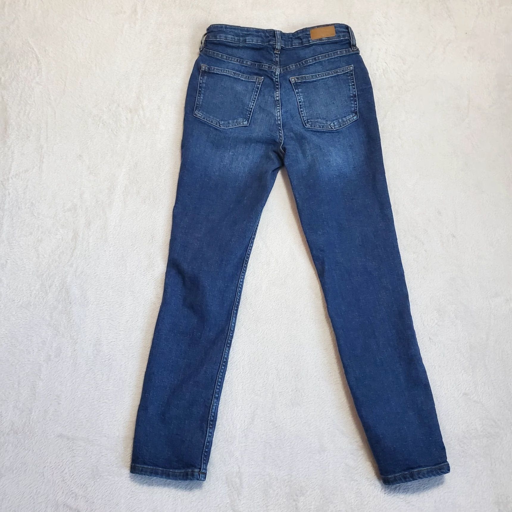 FatFace VINTAGE Fat Face Jeans Women Slim Cargo Sway Patch Pocket Eco Denim 26x27 Blue 98% Cotton 2% Elastane Size 30" / US 8 / IT 44 - 2 Thumbnail