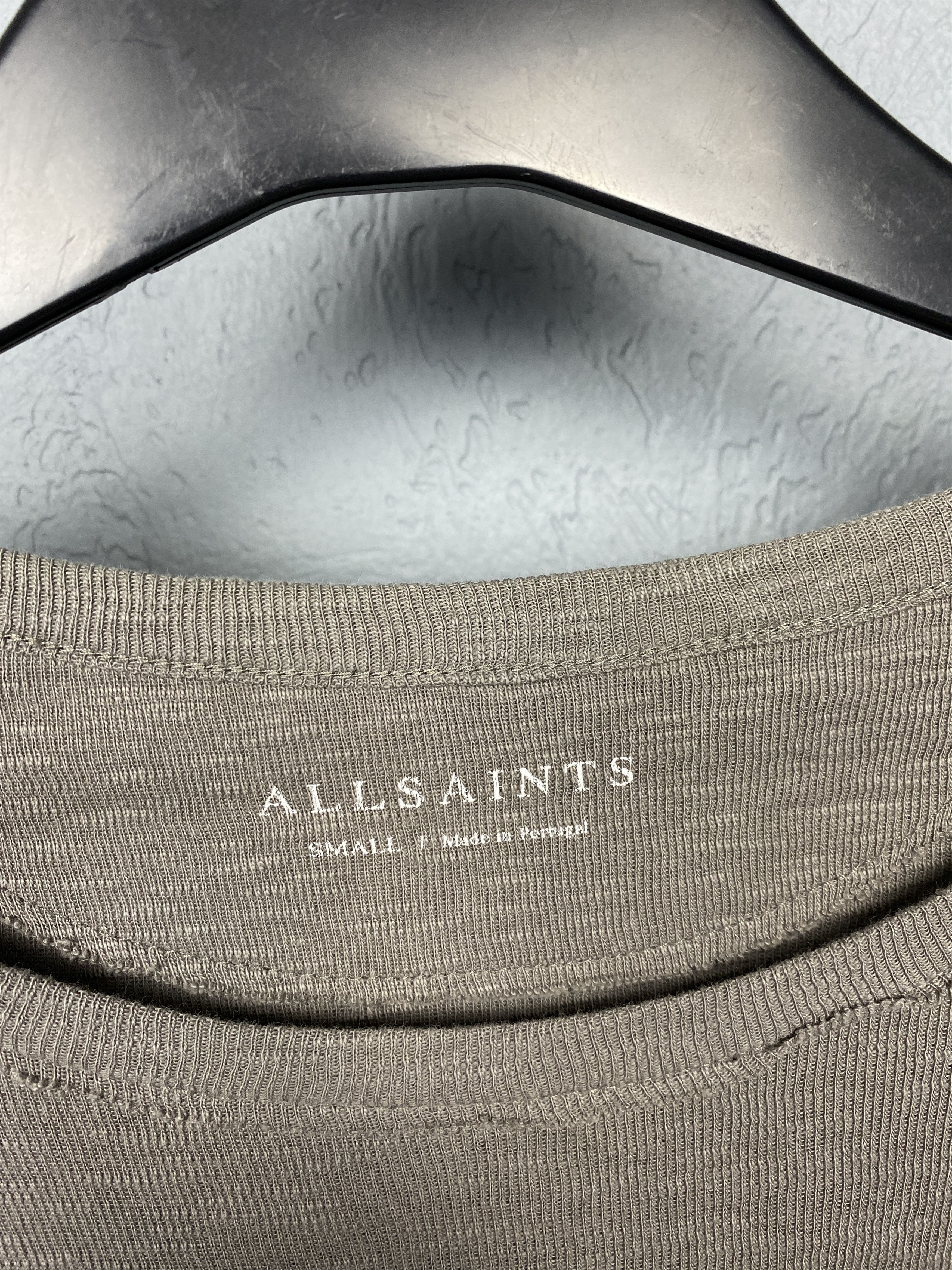 Allsaints Allsaints Vintage Mens Sovate Crew Neck Thin Sweater Size US S / EU 44-46 / 1 - 3 Thumbnail