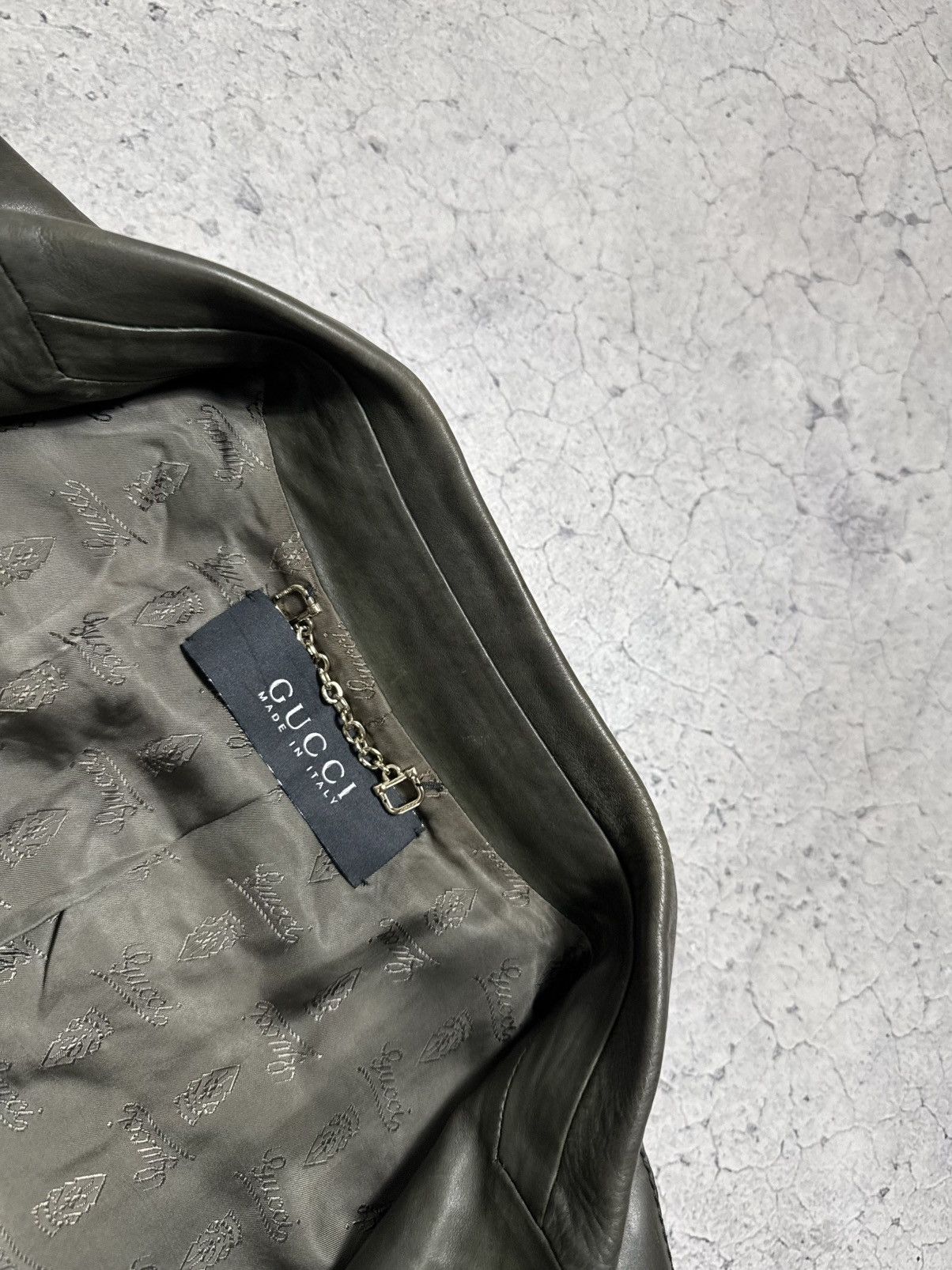 Gucci Gucci Leather Jacket Coat Women’s Luxury Very Rare Vintage Size S / US 4 / IT 40 - 8 Thumbnail