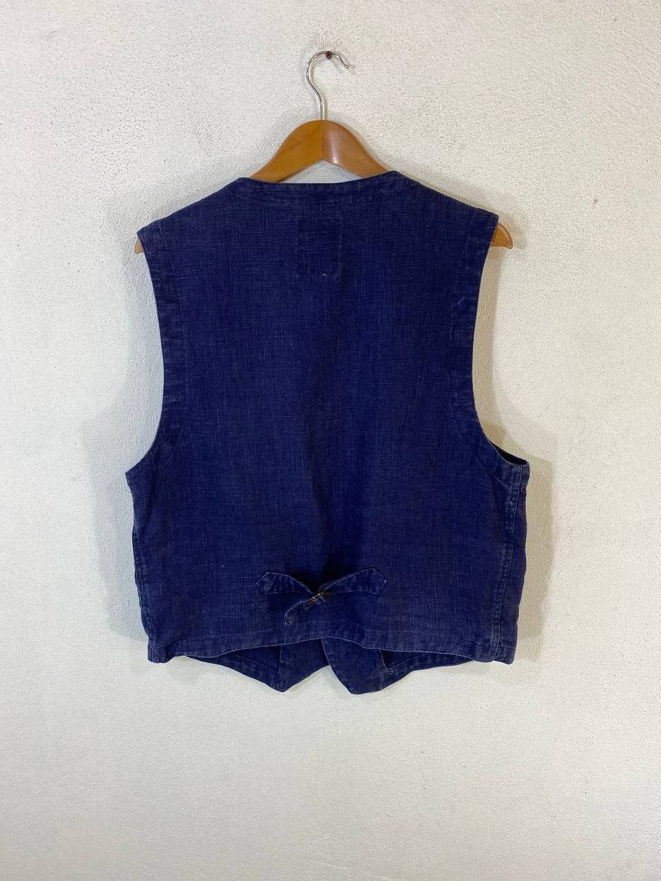 Uniqlo vintage uniqlo japanese brand denim vest nice design Size US XL / EU 56 / 4 - 6 Thumbnail