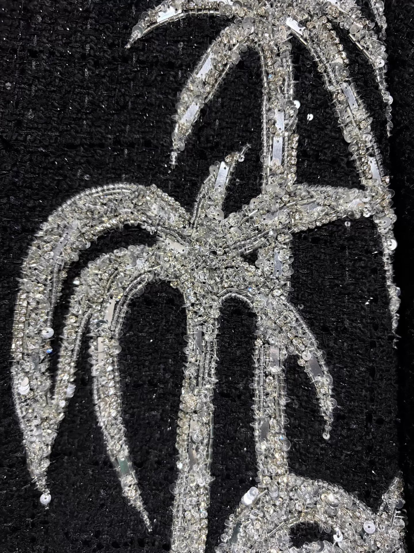 Balmain Balmain FW24 Oversized Coconut Tree Sequin Jacket Size L Size US L / EU 52-54 / 3 - 4 Thumbnail