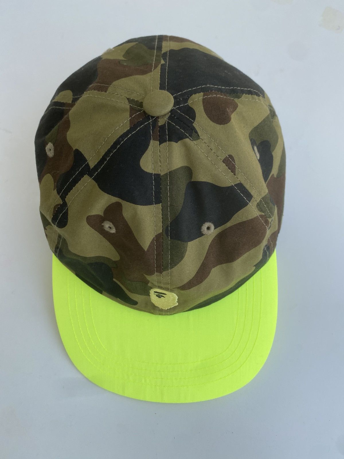 Bape Rare Bape 1st Camo Panel Green Cap/Hat Size ONE SIZE - 20 Thumbnail