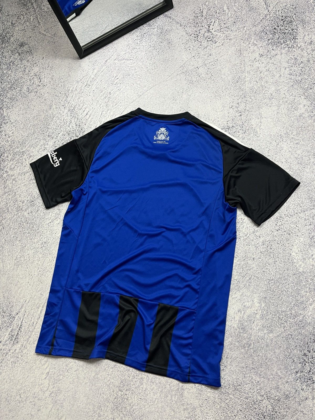 Adidas F.C. KOBENHAVN 2022 Adidas Soccer Jersey Carlsberg Striped Size US L / EU 52-54 / 3 - 13 Thumbnail
