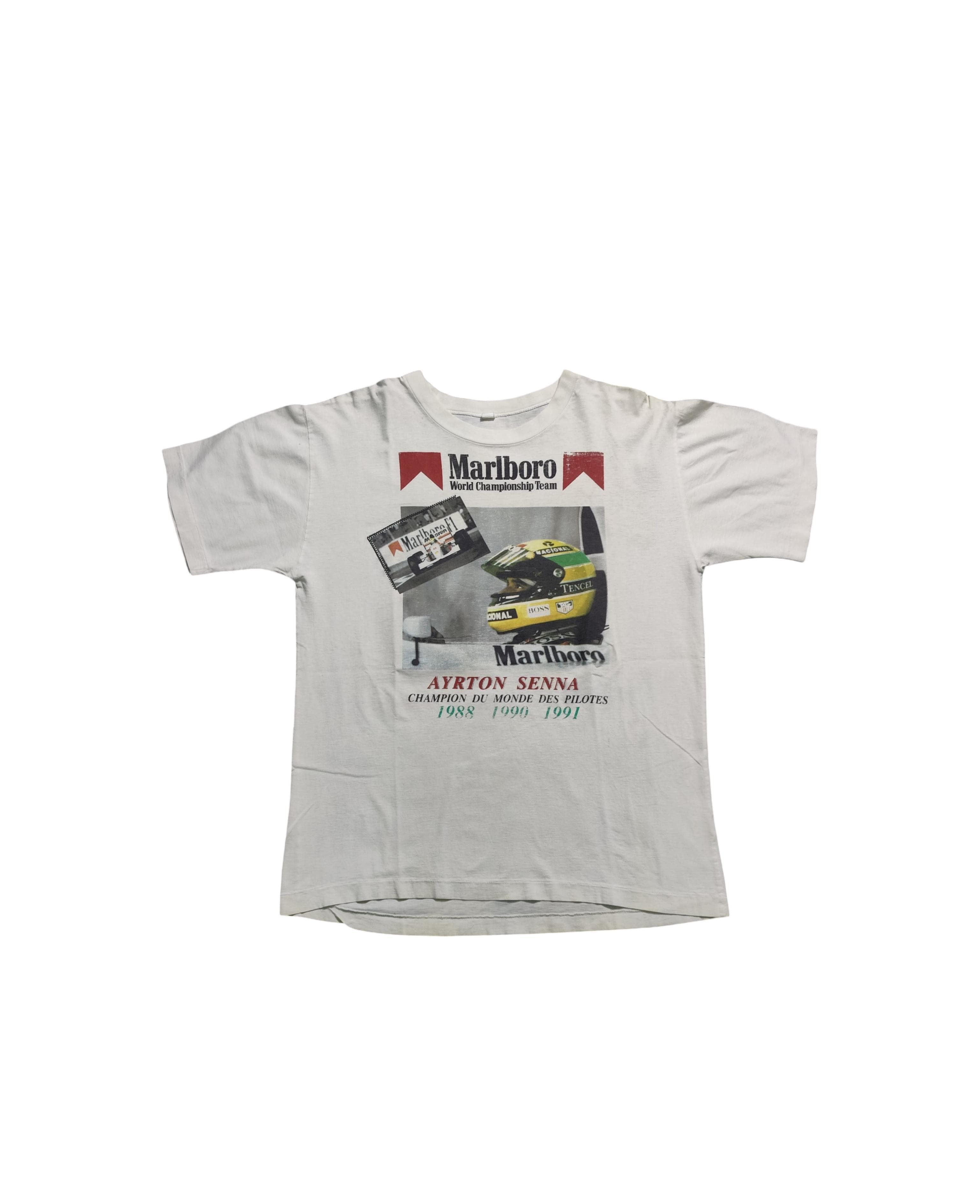 Marlboro Vintage Marlboro F1 Senna Size US L / EU 52-54 / 3 - 1 Thumbnail