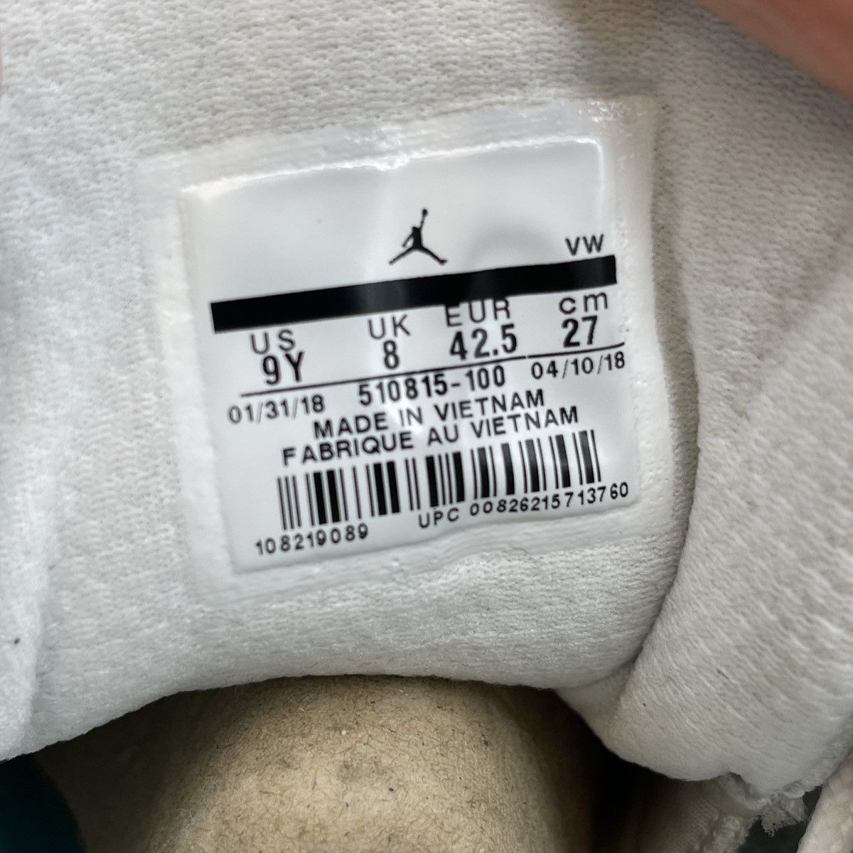 Jordan Brand Air Jordan 12 light aqua Size US 9 / EU 42 - 8 Thumbnail