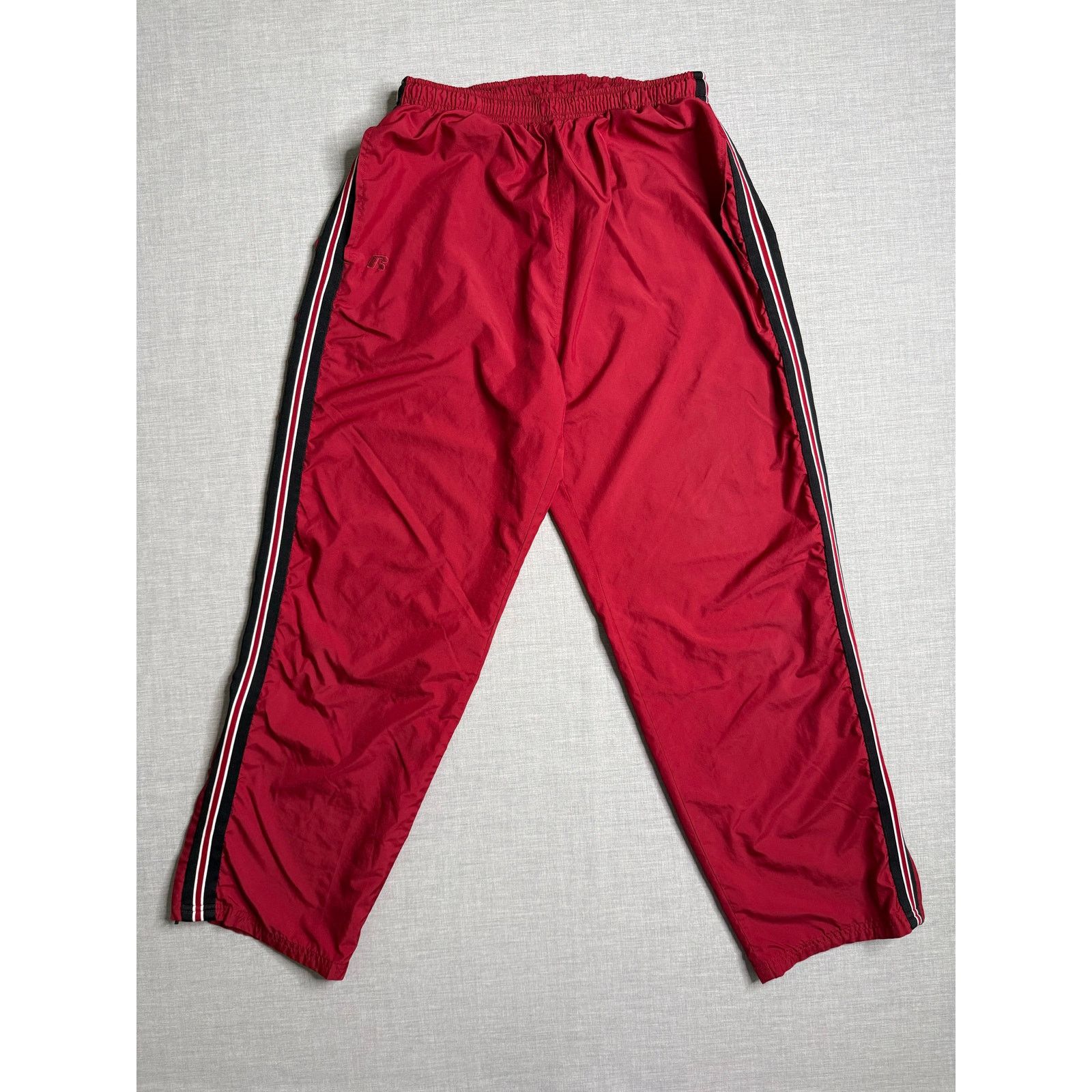 Russell Athletic × Vintage Vintage Y2K Russell Athletic Mesh Lined Baggy Track Pants M Size US 28 / EU 44 - 1 Thumbnail