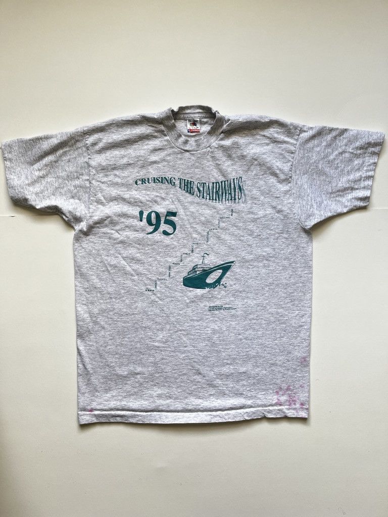 Other Vintage 90s Cruising the Stairways Tee Size US XL / EU 56 / 4 - 1 Thumbnail