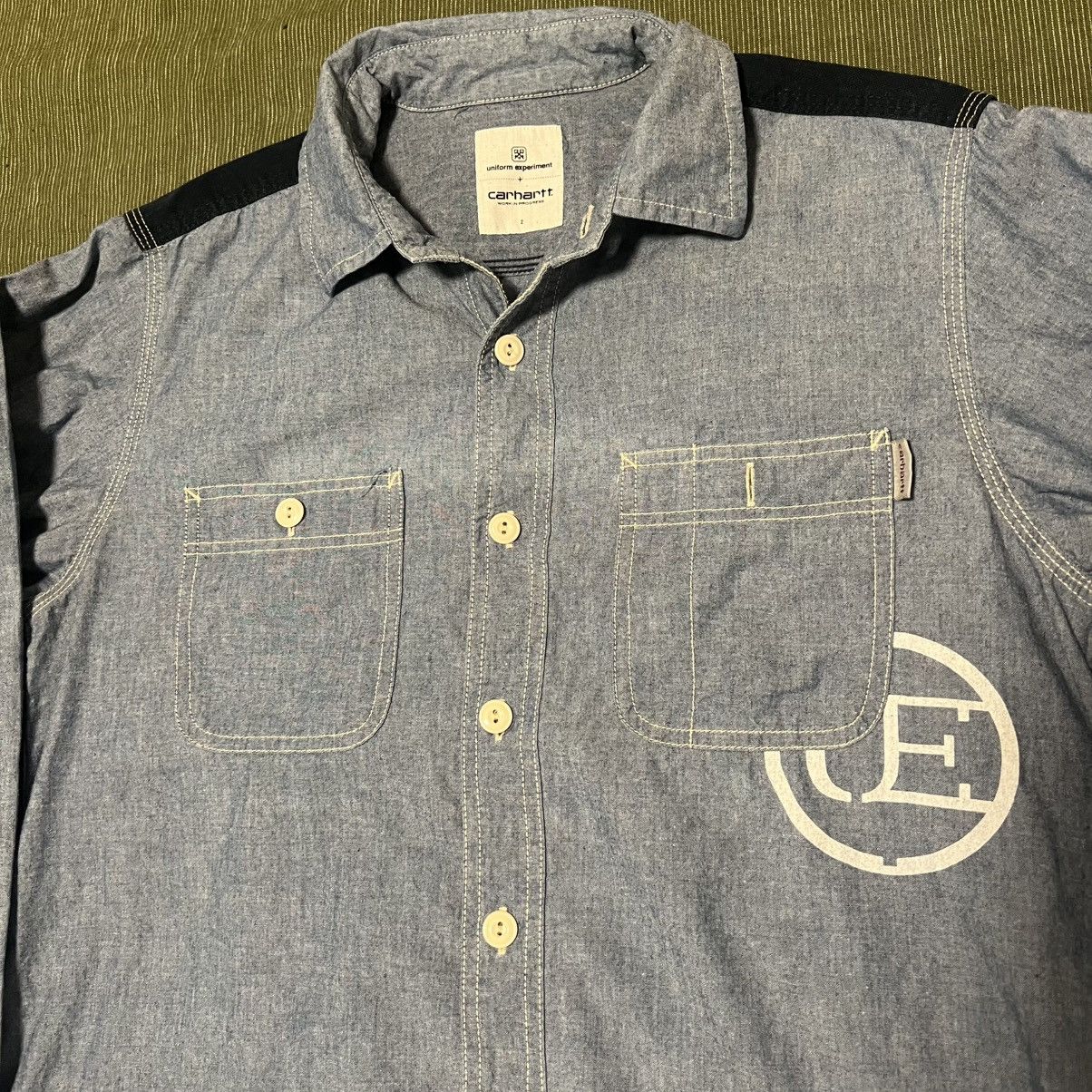 Fragment Design Carhartt x Fragment Uniform Experiment Chambray Button Up Size US M / EU 48-50 / 2 - 2 Thumbnail