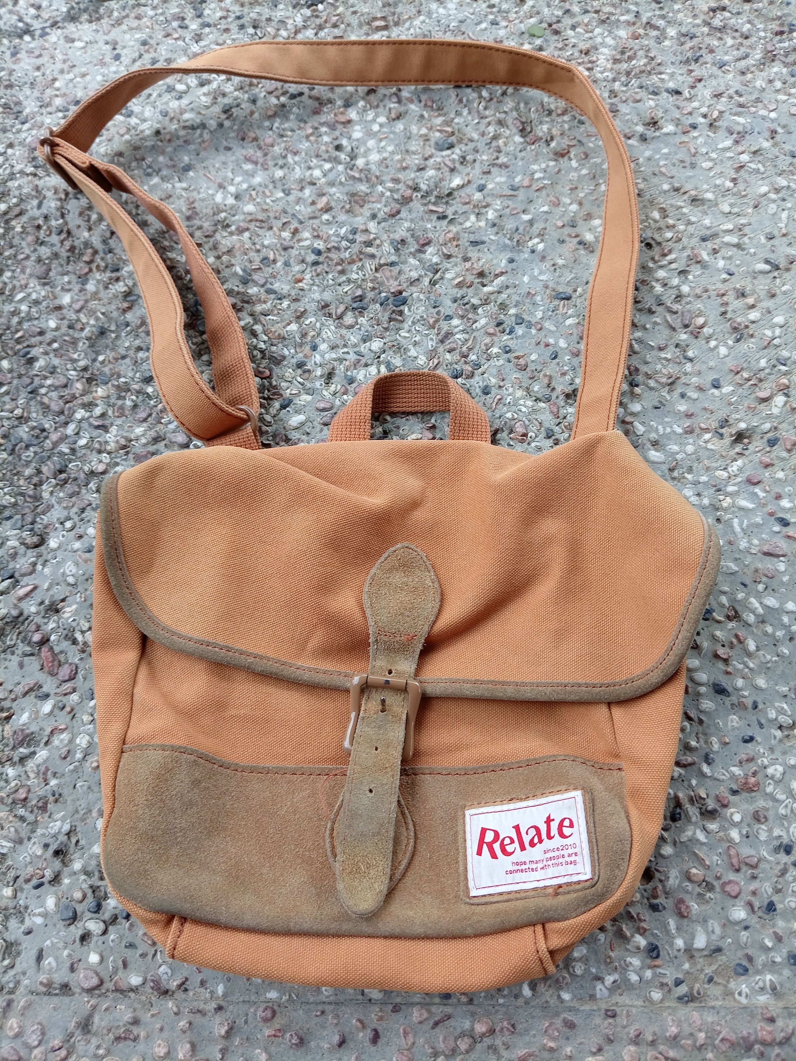 image of Relate Canvas Japanese Sling Bag, Men's