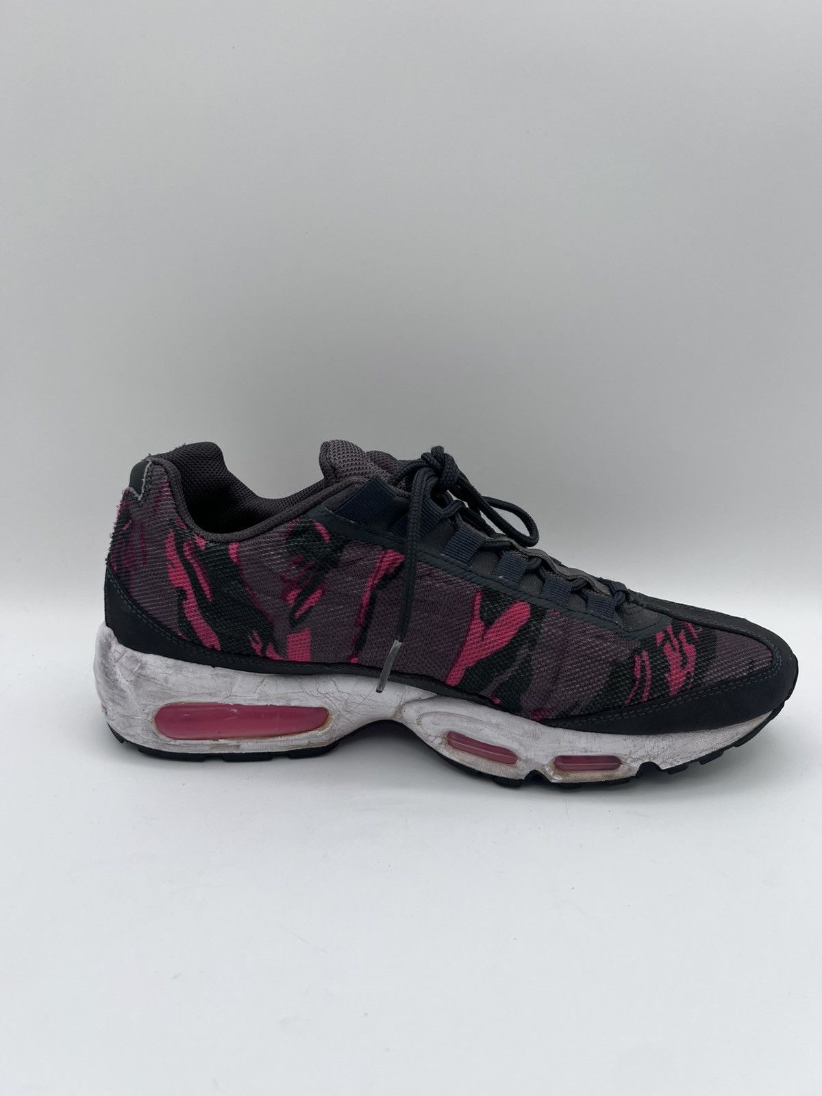 Nike Nike Air Max 95 Red/Brown Camo Sneakers Shoes Mens Size 8.5 Size US 8.5 / EU 41-42 - 8 Thumbnail