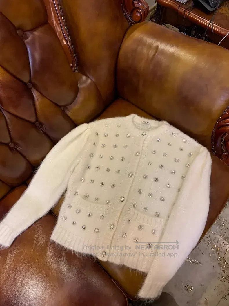 Miu Miu Miu Miu 36 Knitted coat Size S / US 4 / IT 40 - 6 Thumbnail