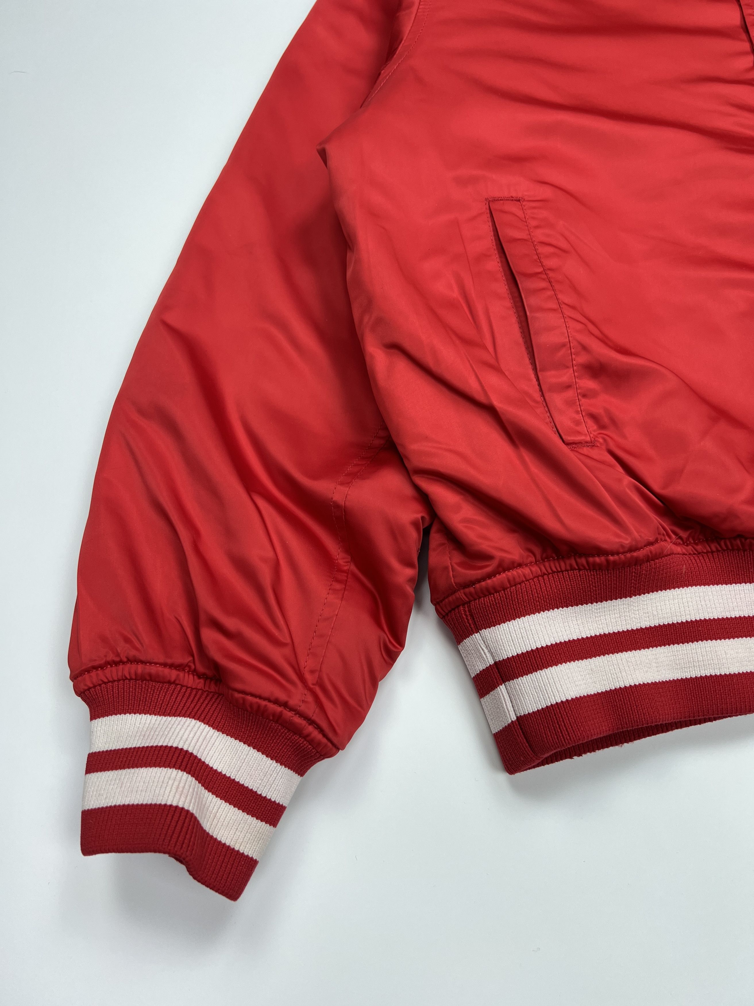 Opening Ceremony Opening Ceremony Red Nylon Bomber Jacket Spell Logo Size US M / EU 48-50 / 2 - 11 Thumbnail