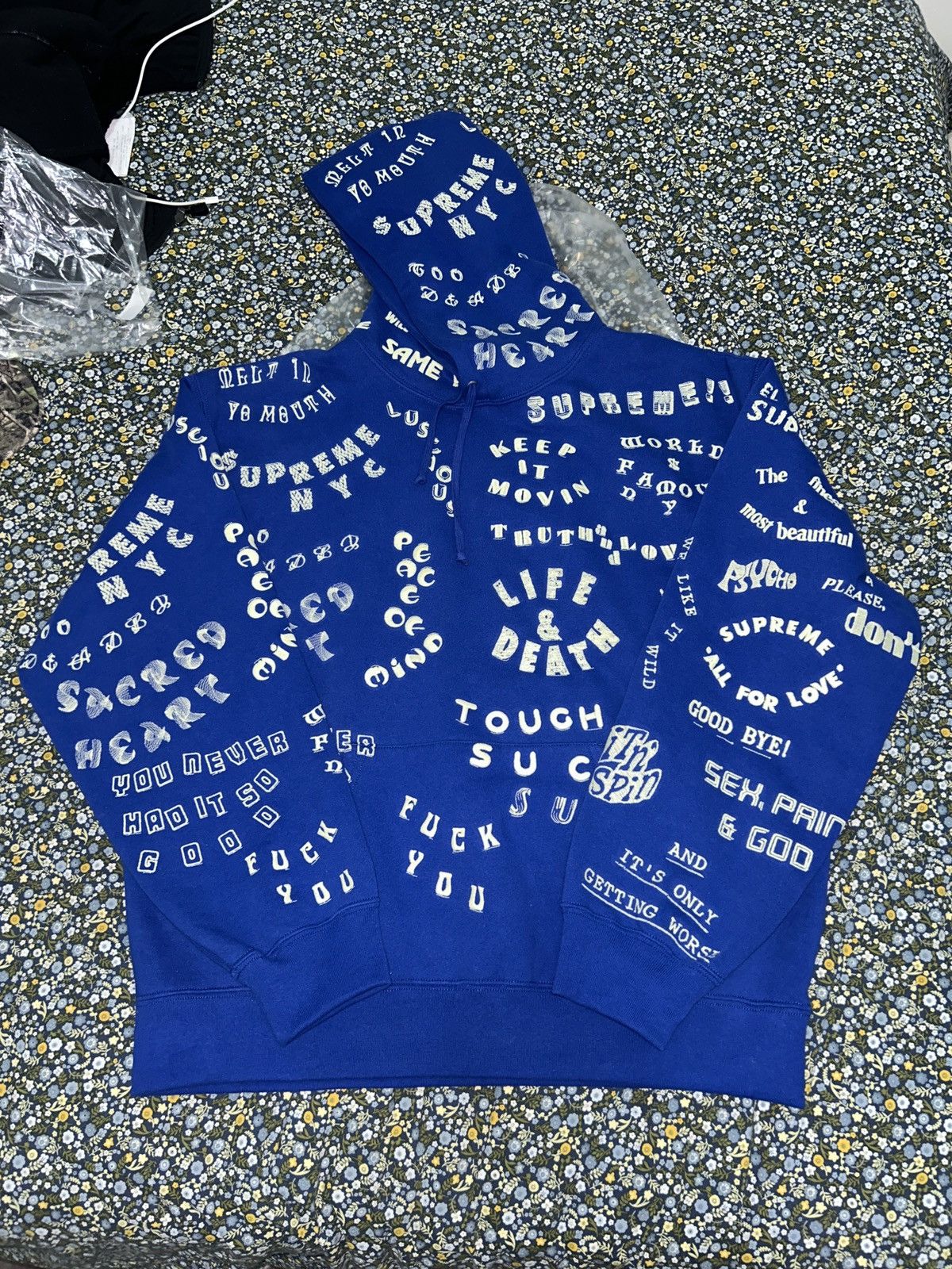 Supreme Supreme too deadly hooded sweatshirt glows in the dark Size US XL / EU 56 / 4 - 1 Thumbnail