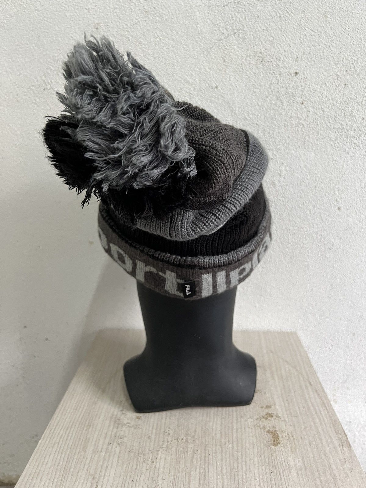 Fila Fila Spell Out Beanie Hat Size ONE SIZE - 5 Thumbnail