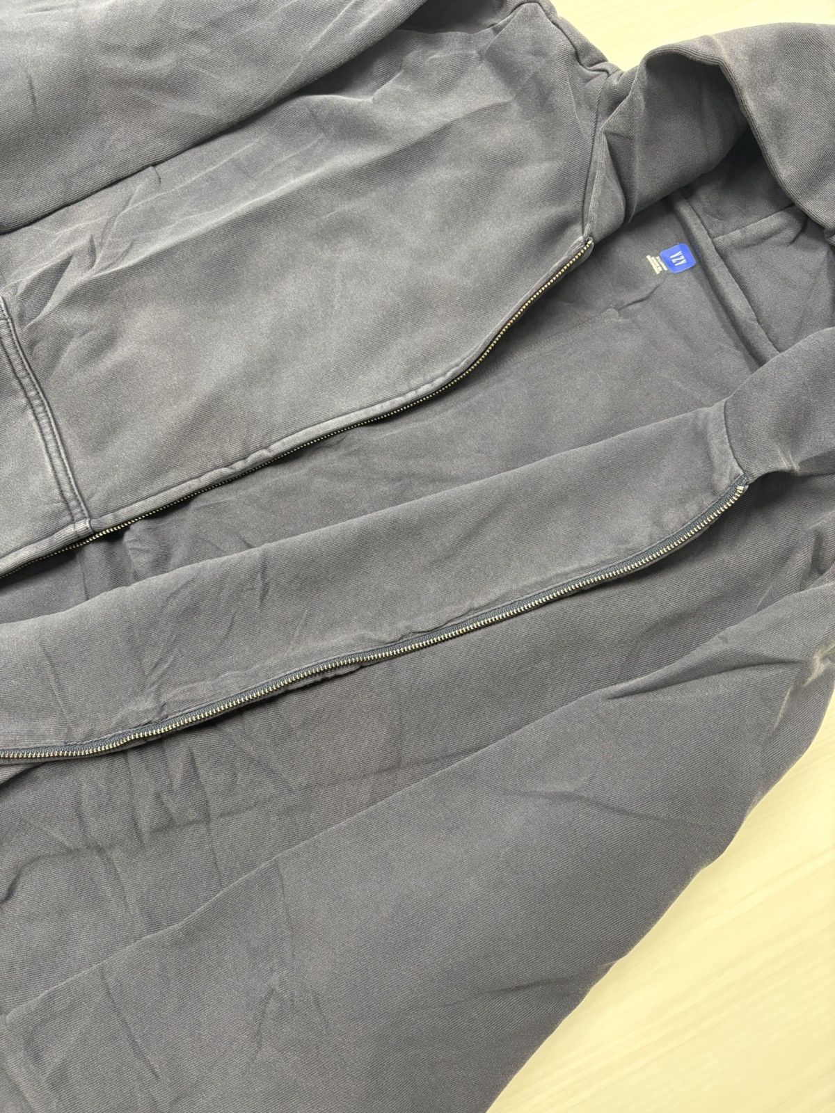 Yeezy YZY x GAP zip up hoodie Navy XL Size US XL / EU 56 / 4 - 5 Thumbnail