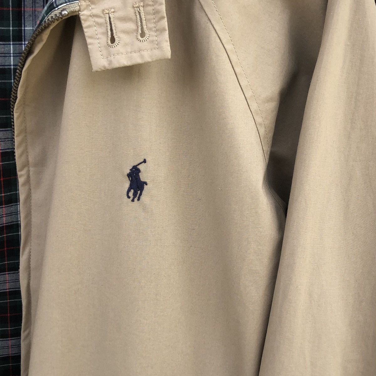 Polo Ralph Lauren Vintage Polo Ralph Lauren Lined Checked Bomber Jacket Size US M / EU 48-50 / 2 - 4 Thumbnail