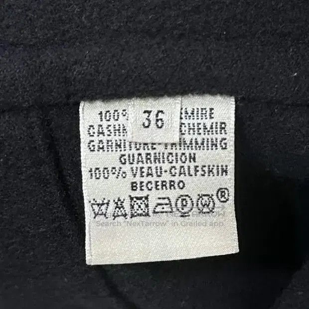 Hermes Hermes Black Metallic Leather Buckle Cashmere Jacket Size XS / US 0-2 / IT 36-38 - 4 Thumbnail