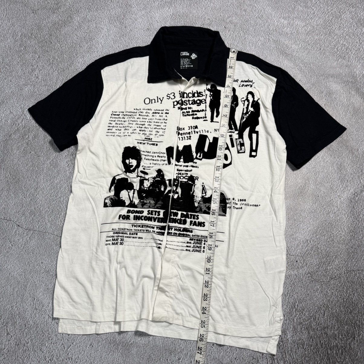 PPFM Ppfm hidden button punk shirt Size US M / EU 48-50 / 2 - 7 Thumbnail