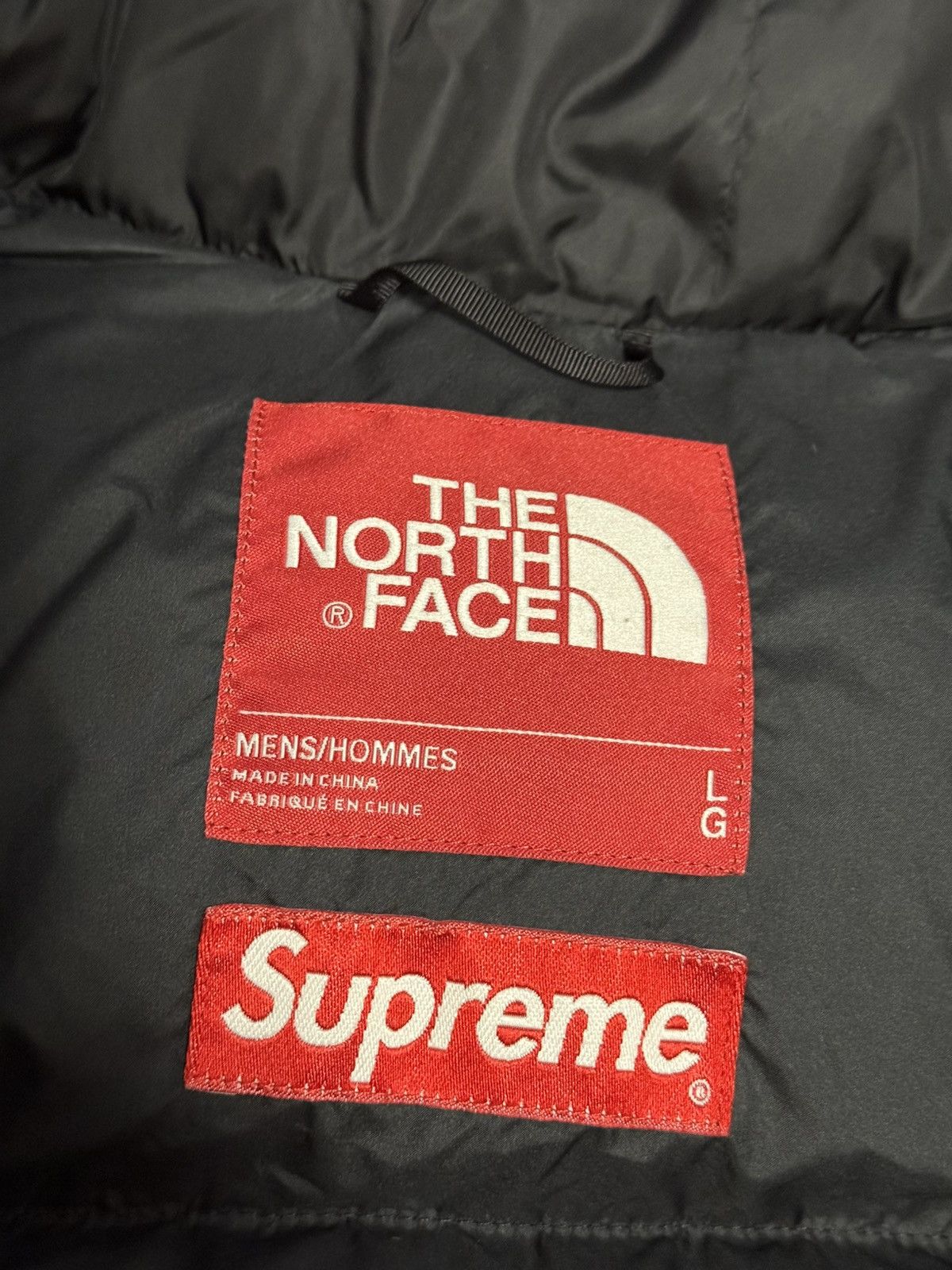 Supreme × The North Face Supreme tnf the north face leaves orange nuptse Jacket Size US L / EU 52-54 / 3 - 5 Thumbnail