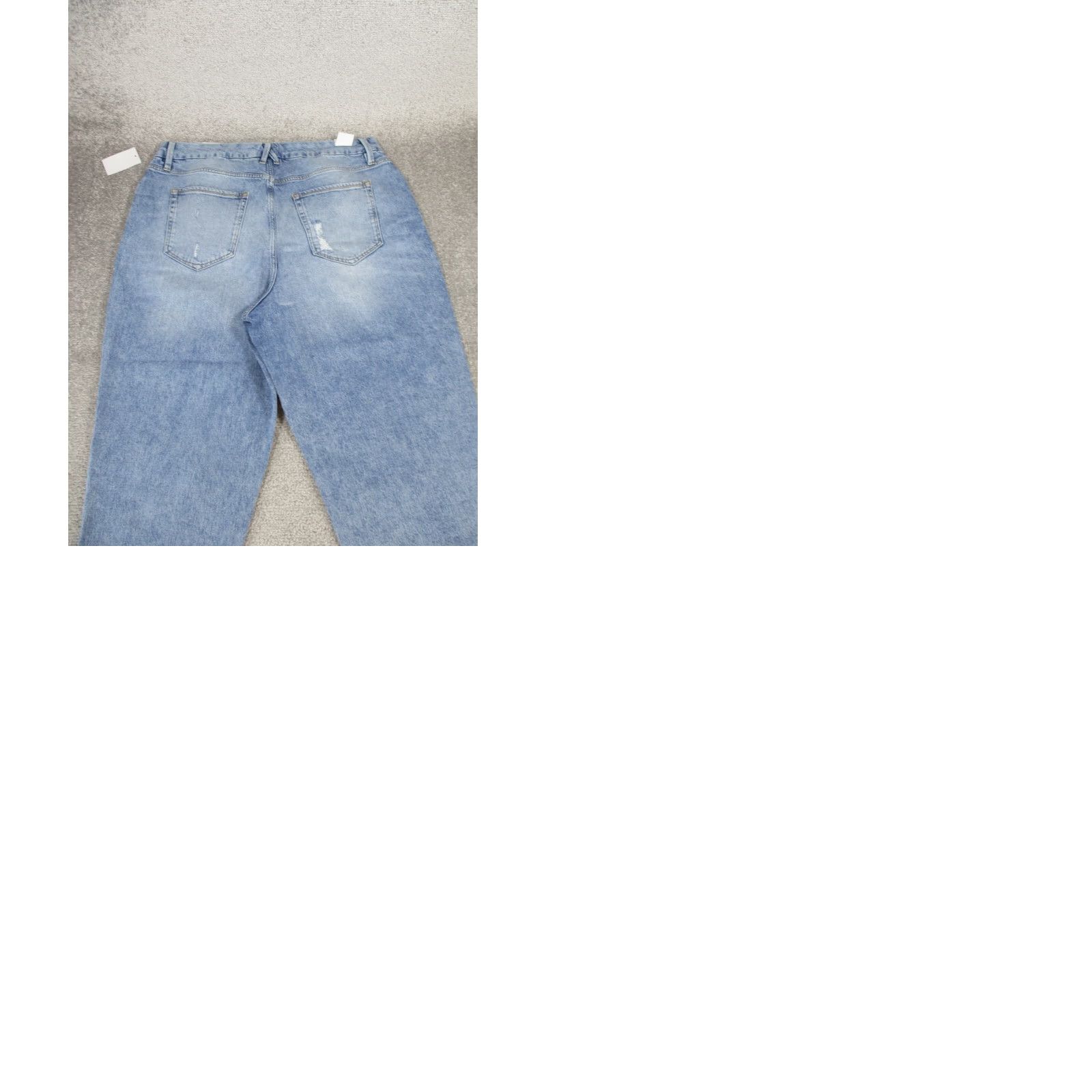 Good American Good American Jeans Womens 15 Light Wash Denim Crop NEW Cropped Jeans Blue Regular Rise High Zip 15 Womens jeans Size 36" / US 14 / IT 50 - 9 Thumbnail
