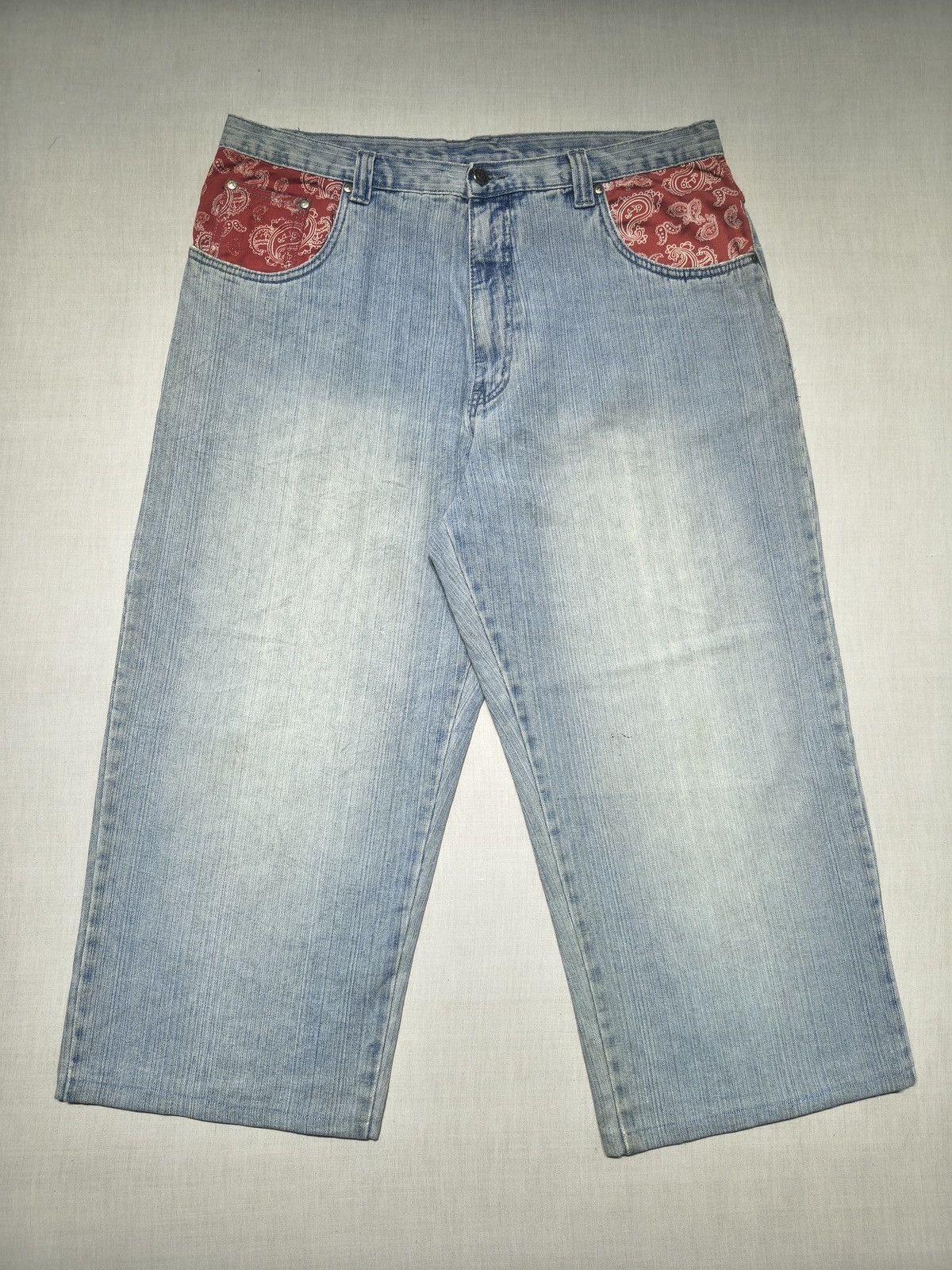 Southpole RARE TOWNZ Y2K BAGGY DENIM JEANS 🔥(011) Size US 38 / EU 54 - 2 Thumbnail