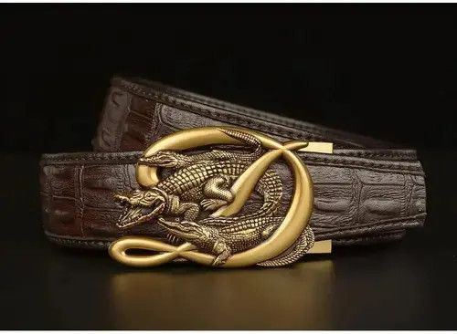 Other Crocodile Alligator Belt Size ONE SIZE - 3 Thumbnail
