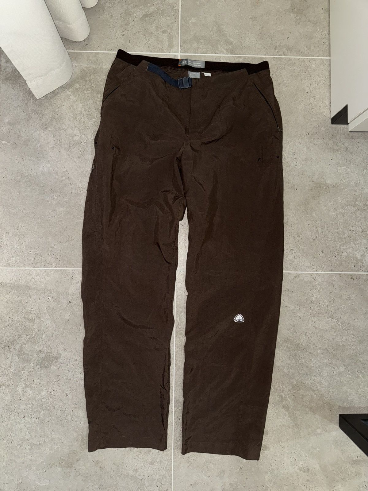 Nike ACG Women's Ski Nike ACG Brown Pants Trekking Size 32" / US 10 / IT 46 - 1 Thumbnail