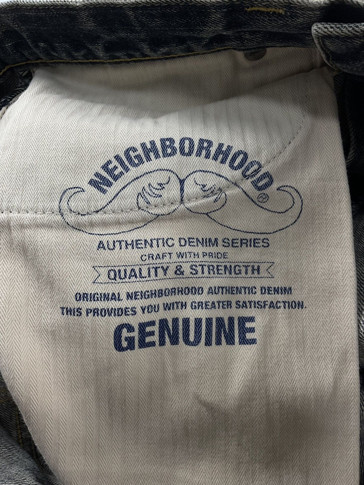 Neighborhood Neighborhood Washed Narrow Denim Size US 34 / EU 50 - 11 Thumbnail