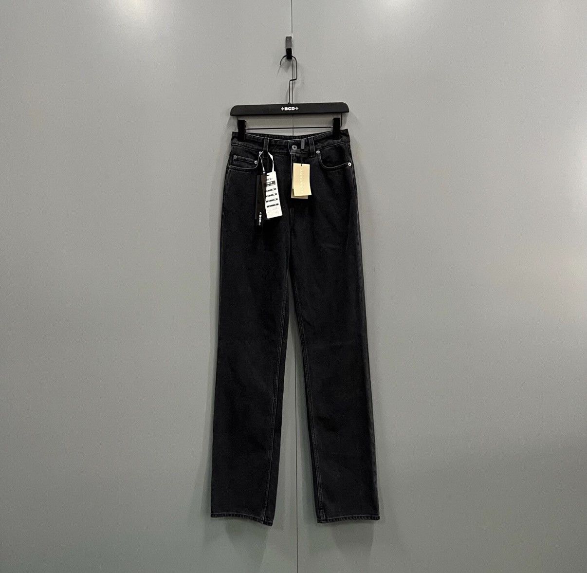 Burberry Burberry Black Straight-leg Jeans J41 Size 25" / US 0 / IT 36 - 1 Thumbnail