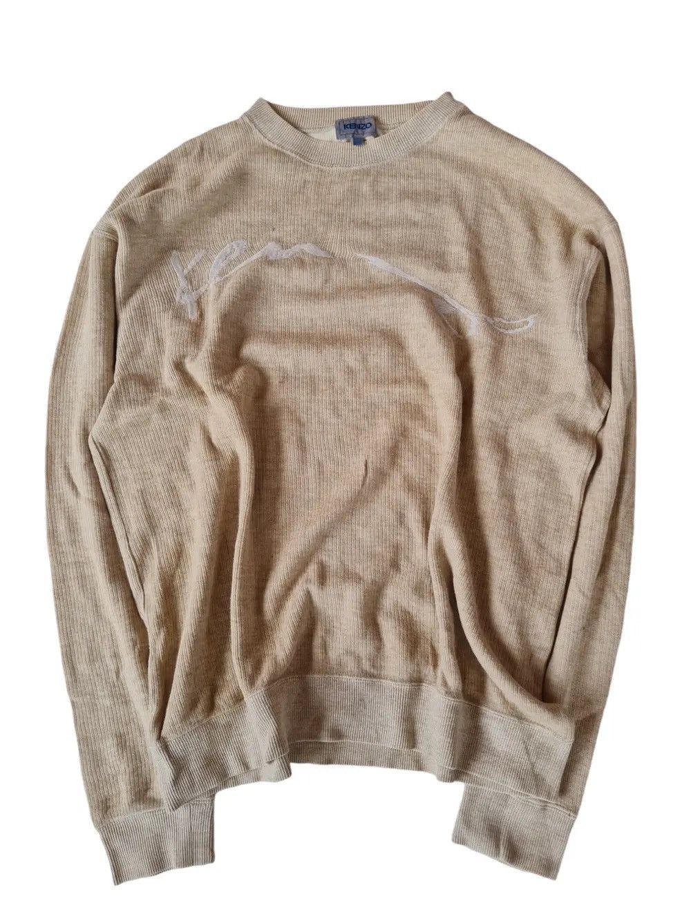 Kenzo Vtg KENZO Vintage Sweashirt Size L / US 10 / IT 46 - 1 Thumbnail