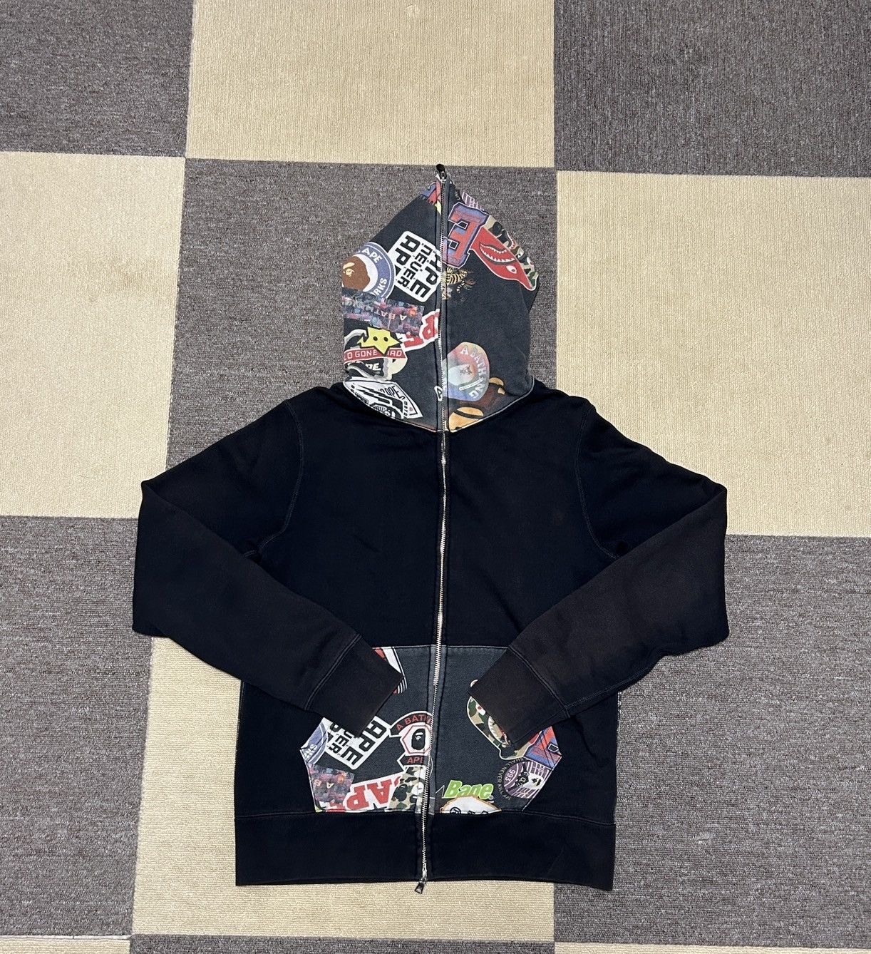 Bape Bape VTG Logo Multi Full Zip Hoodie Size US M / EU 48-50 / 2 - 1 Thumbnail
