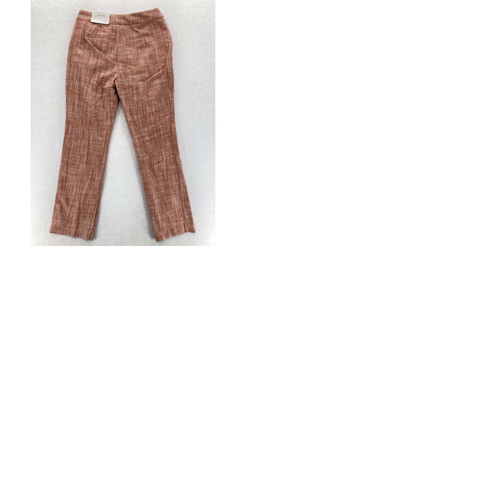 Vintage Christopher & Banks Pants Women's 8 Red Straight Leg Adjustable Waist Trouser Size 30" / US 8 / IT 44 - 9 Thumbnail