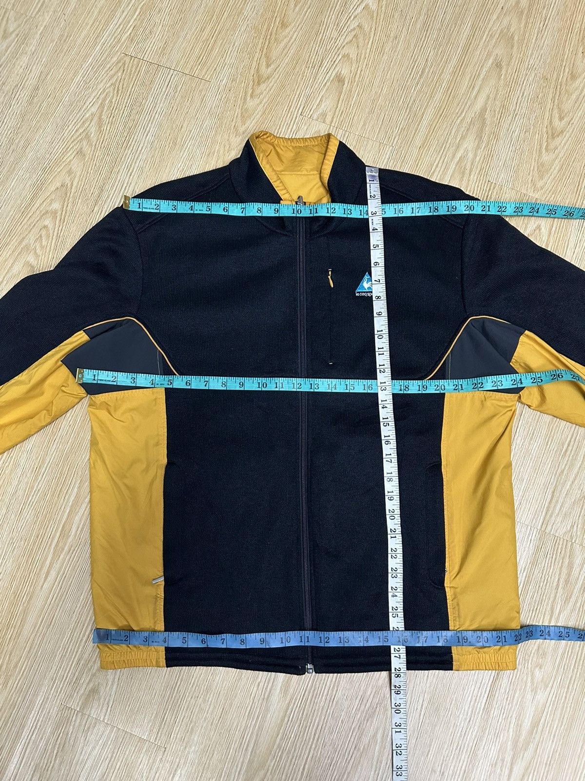 Le Coq Sportif Vintage Le coq sportif Reversible Zipper Jacket Z06 Size US L / EU 52-54 / 3 - 10 Thumbnail