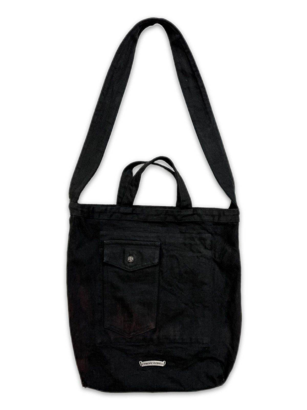 Chrome Hearts Chrome Hearts x Matty Boy Striped Heart Patch Shoulder Bag Size ONE SIZE - 5 Thumbnail