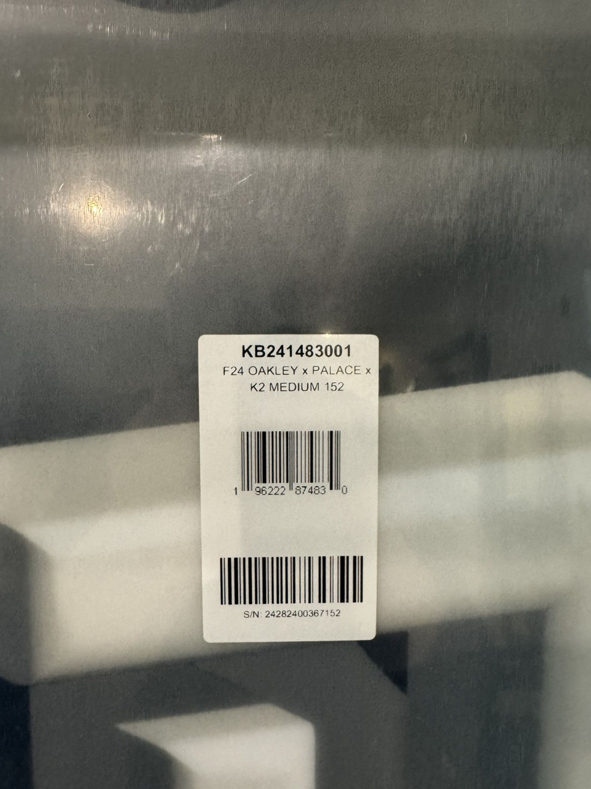 Oakley × Palace Palace/Oakley/K2 Snowboard Size ONE SIZE - 5 Thumbnail