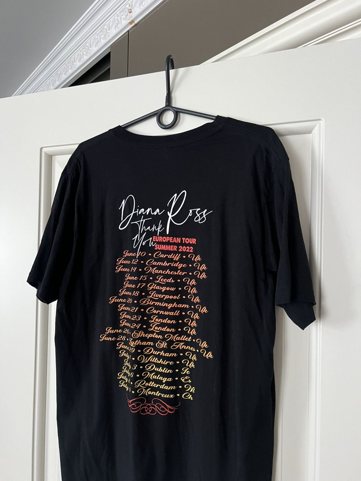 Band Tees Diana Ross T-Shirt Tour Tee Size L Size US L / EU 52-54 / 3 - 8 Thumbnail