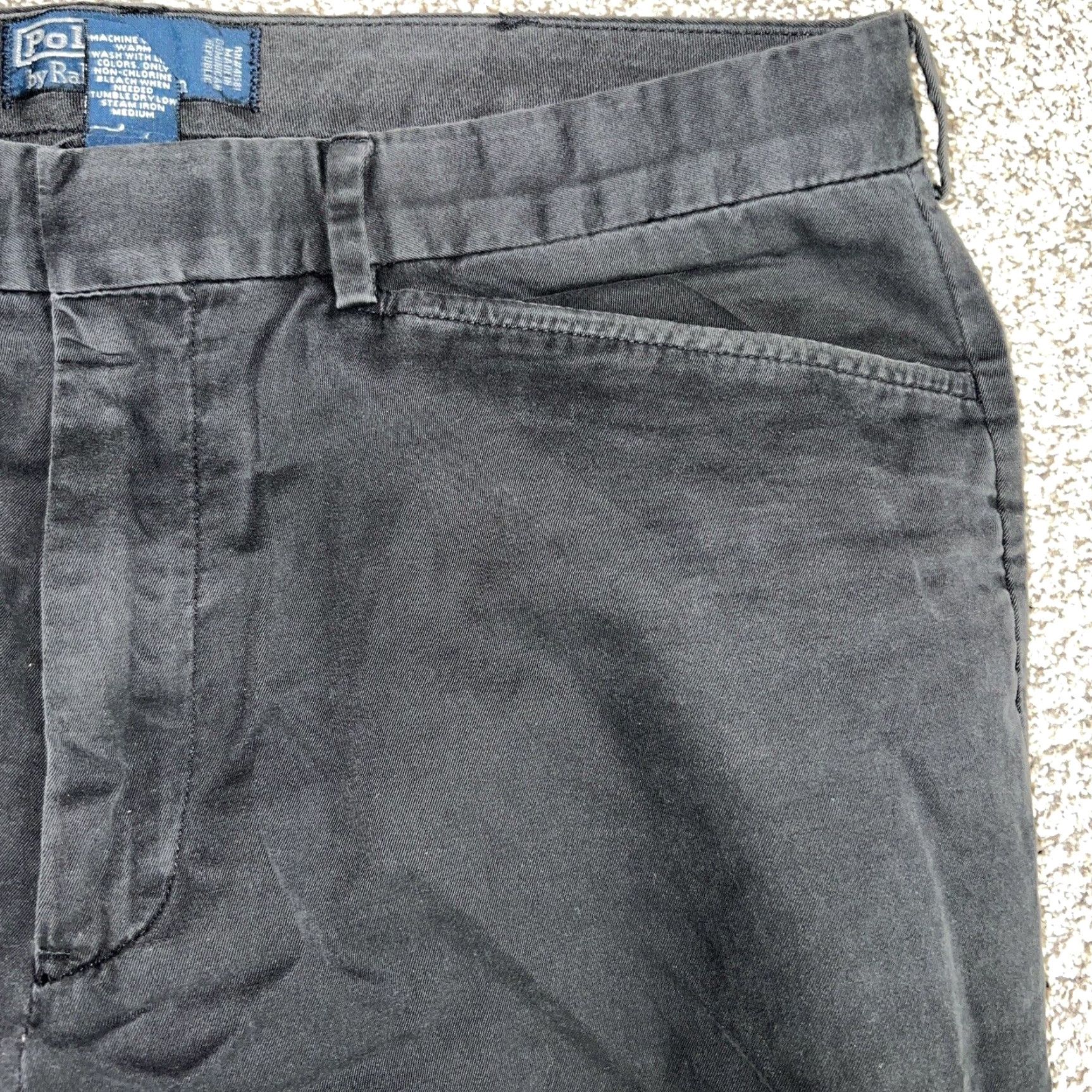 Polo Ralph Lauren Polo Ralph Lauren Pants Mens 36x32 Regular Gray Size US M / EU 48-50 / 2 - 2 Thumbnail