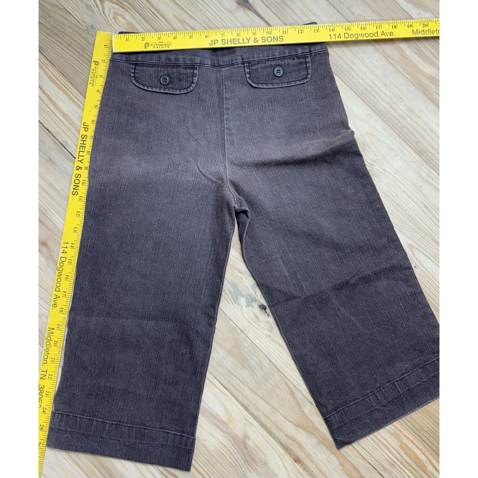 Other Girl’s Cato Capri Brown Jeans - Size 12. Size 34" / US 12 / IT 48 - 6 Thumbnail