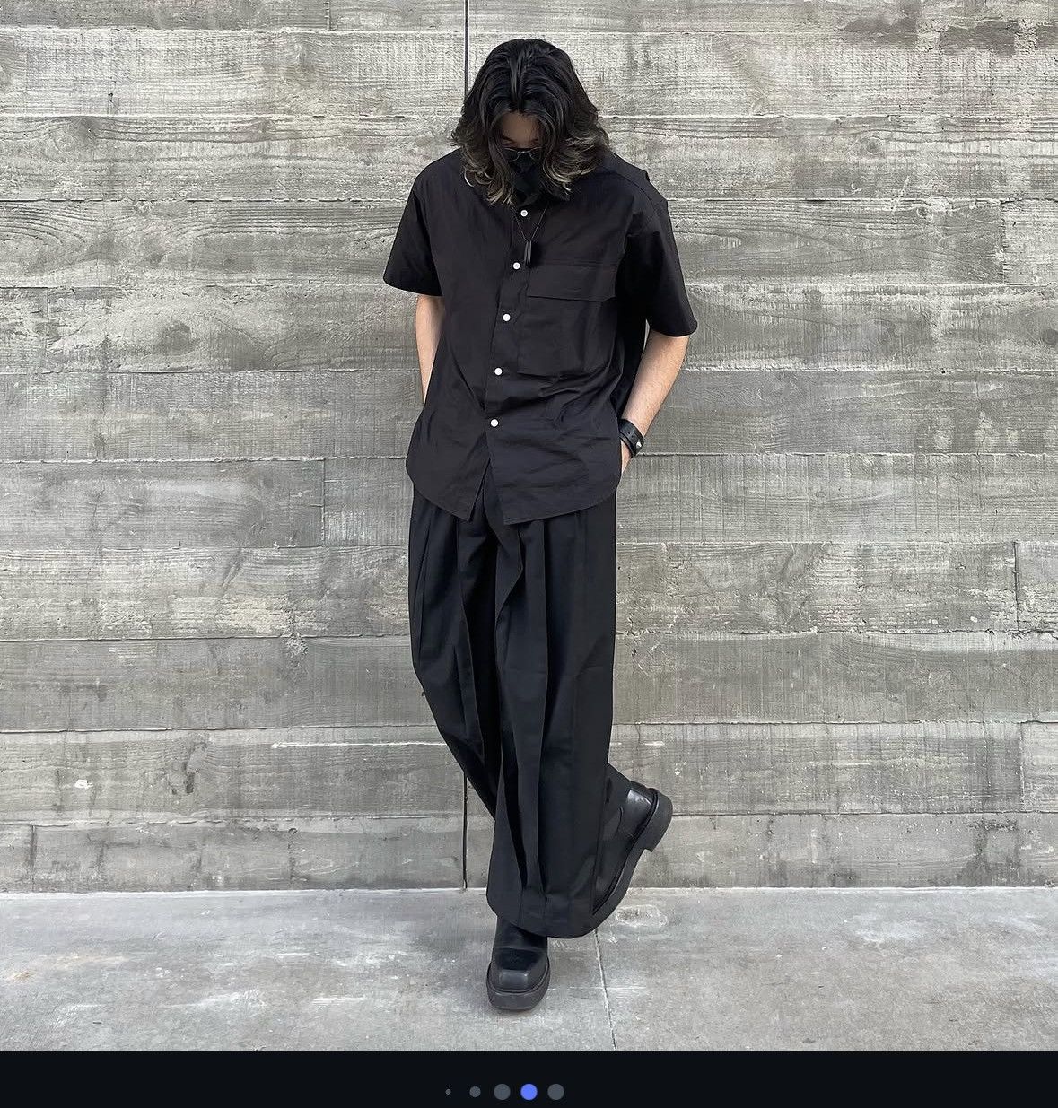 Japanese Brand Flare Up Pleated Slacks Size US 30 / EU 46 - 1 Thumbnail