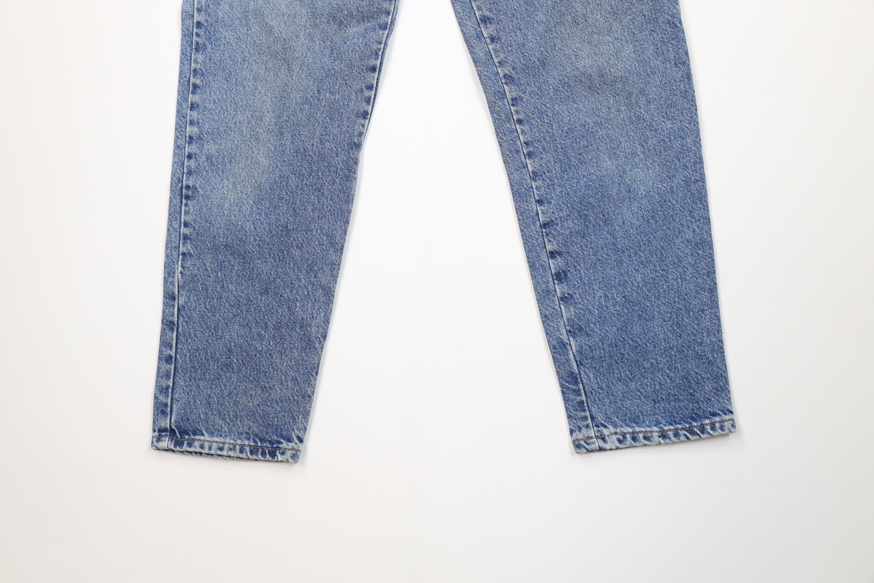 Gap Vintage 90s Gap Distressed Ankle Tapered Leg Denim Jeans USA Size 34" / US 12 / IT 48 - 4 Thumbnail