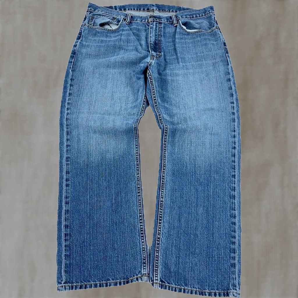 Levi's Levi's 569 Jeans Mens 38x32 Dark Wash Blue Relaxed Fit