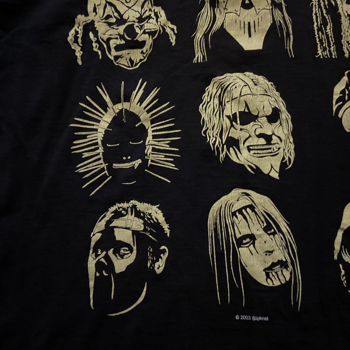 Band Tees Rare Slipknot 2003 tee (glows in the dark) Size US XL / EU 56 / 4 - 4 Thumbnail