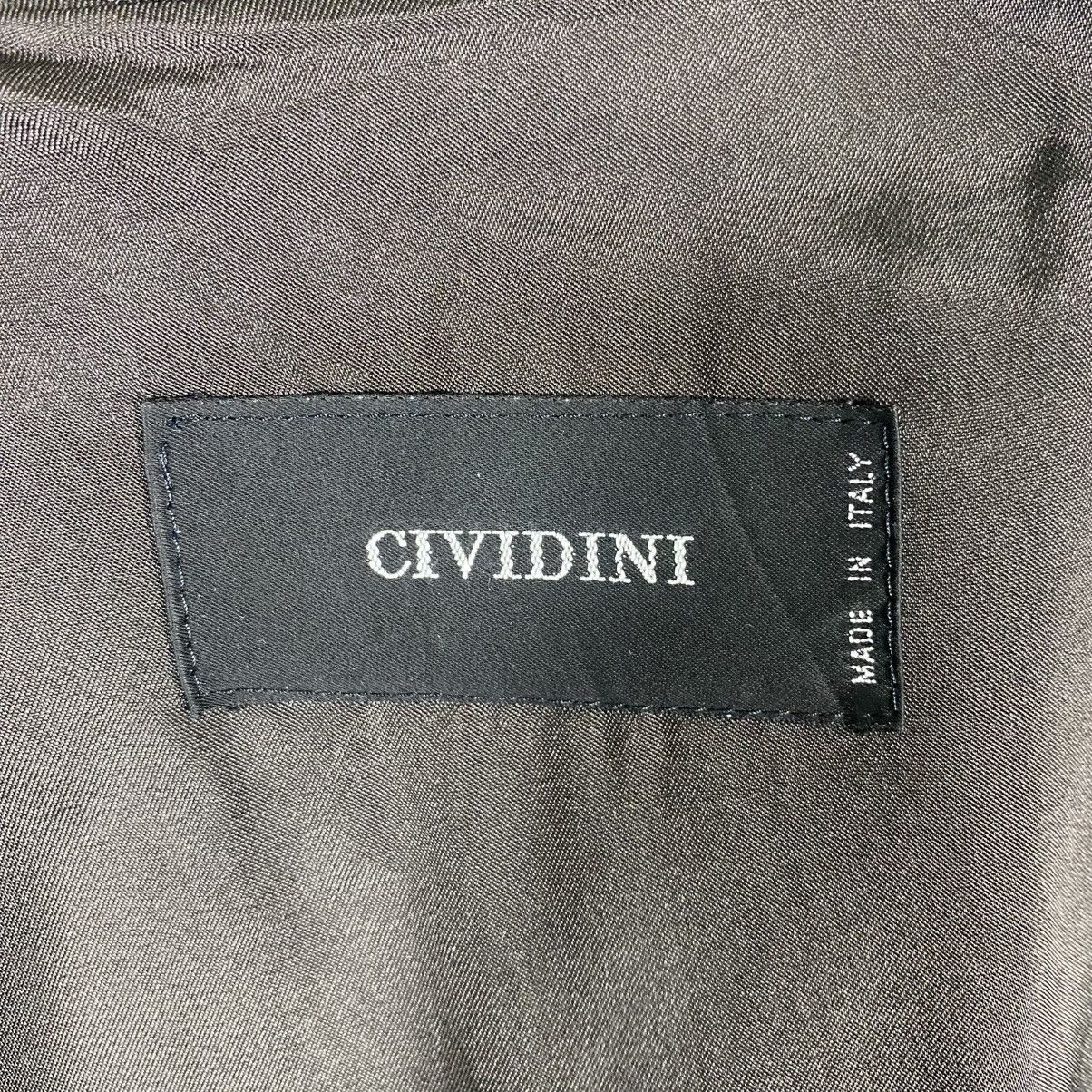 Other Cividini Italy Wool/Knit Button Jacket Size 40 Dark Brown Size S / US 4 / IT 40 - 9 Thumbnail