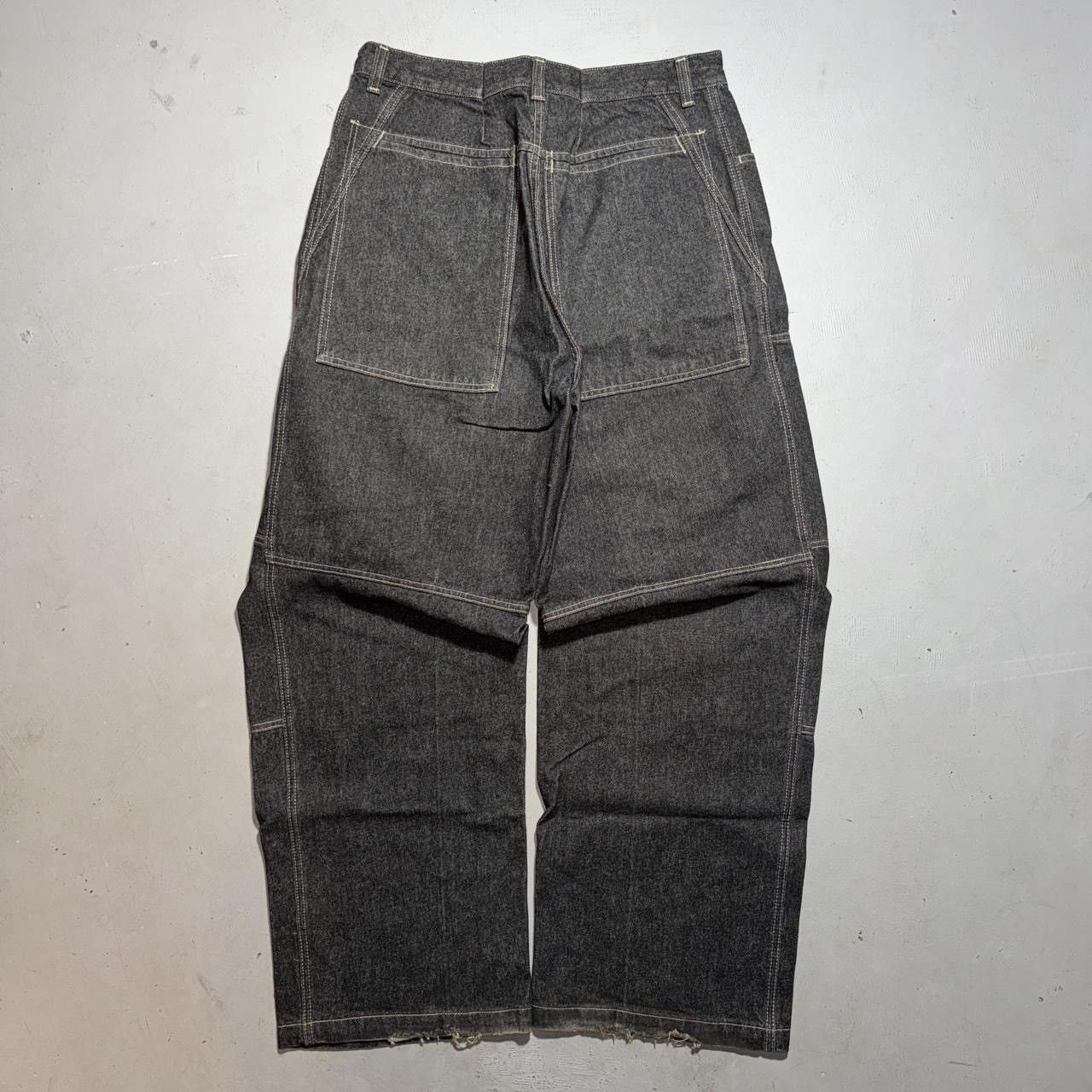 Marithe + Francois Girbaud × Vintage Marithe Francois Girbaud Baggy Double Knee Denim Size US 34 / EU 50 - 5 Thumbnail