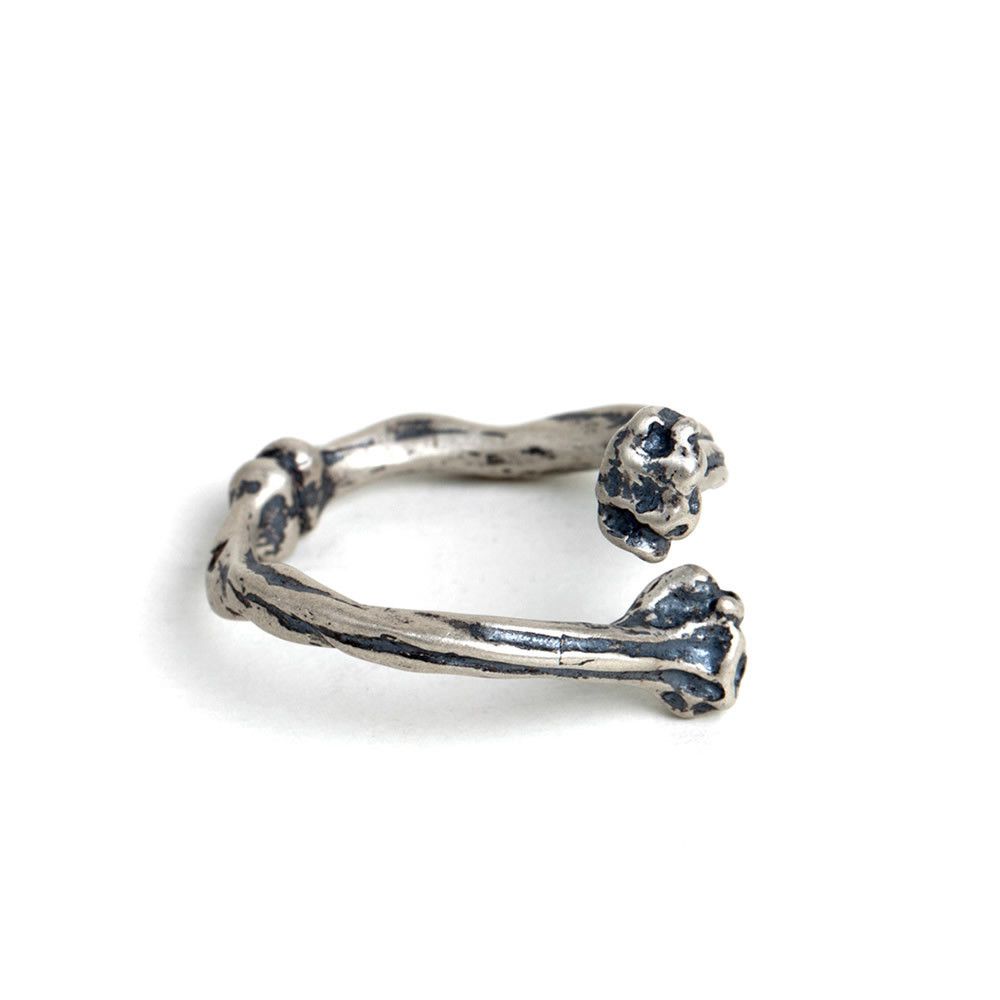 Jewelry Bone Rare Jewelry Rings Open Size Chrome Ring (Size 7-13) Size ONE SIZE - 5 Thumbnail